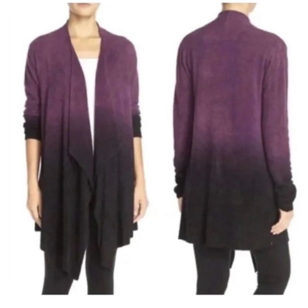 Barefoot Dreams ombre waterfall cardigan S/M